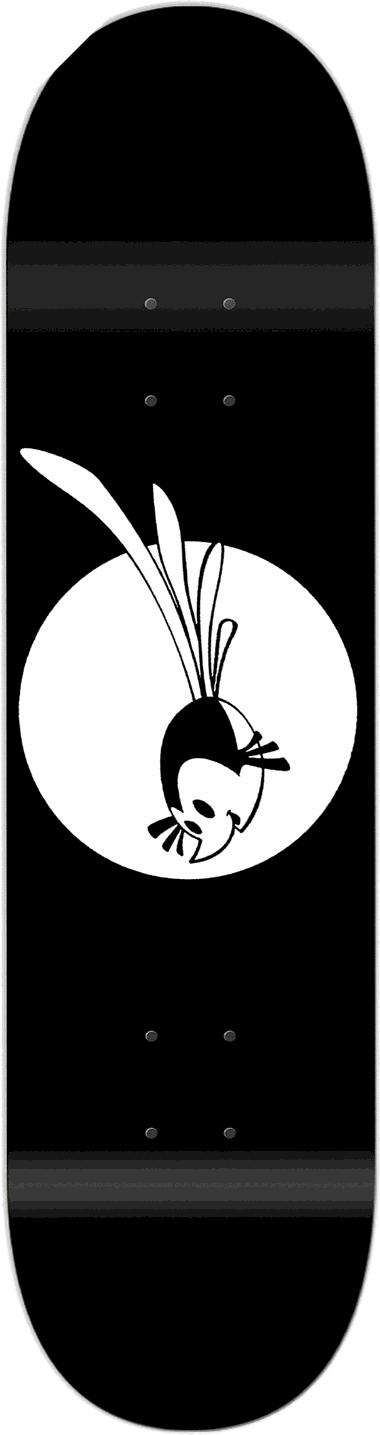 Black and White Bird, Other / one-offs — skateboard graphic by Leighton Dyer