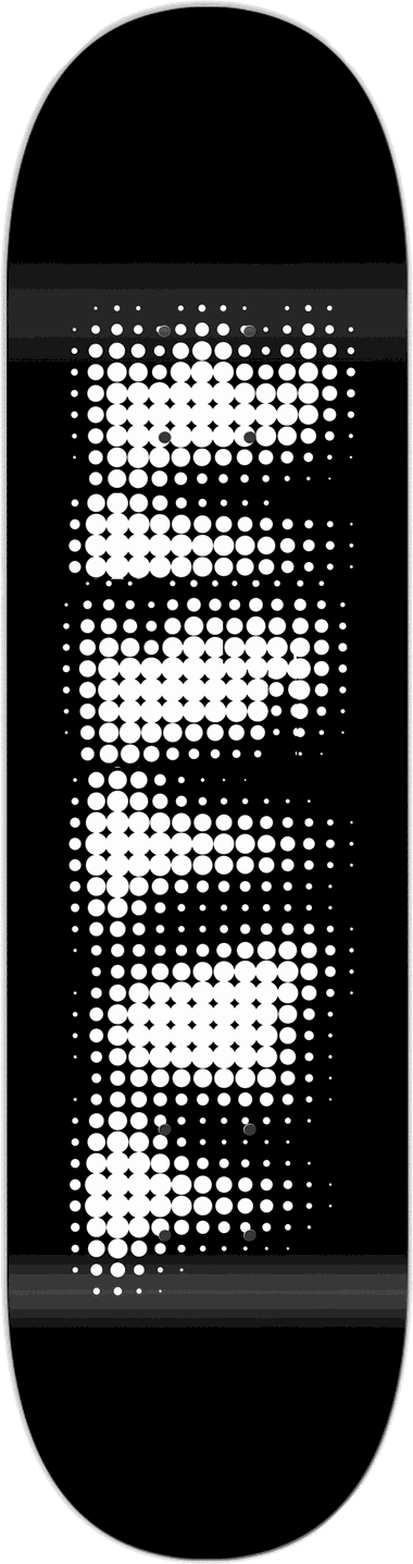 Tatsie Halftone, Other / one-offs — skateboard graphic by Leighton Dyer