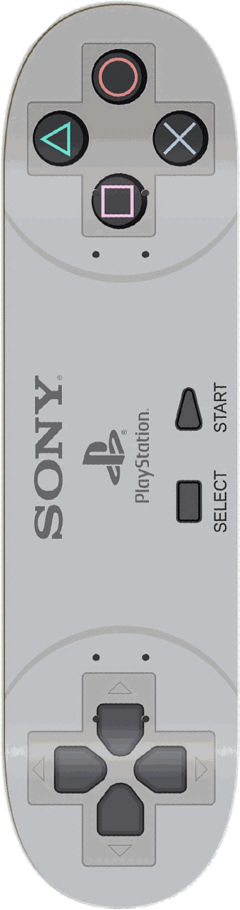 PlayStation Controller, Gaming series — skateboard graphic by Leighton Dyer