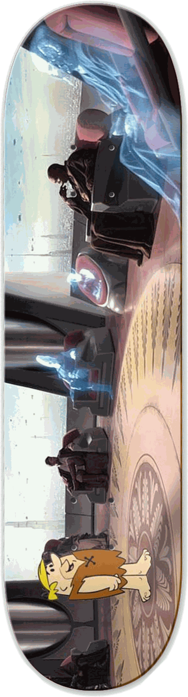 Star Wars Parody No. 05, Star Wars Parody — skateboard graphic by Leighton Dyer